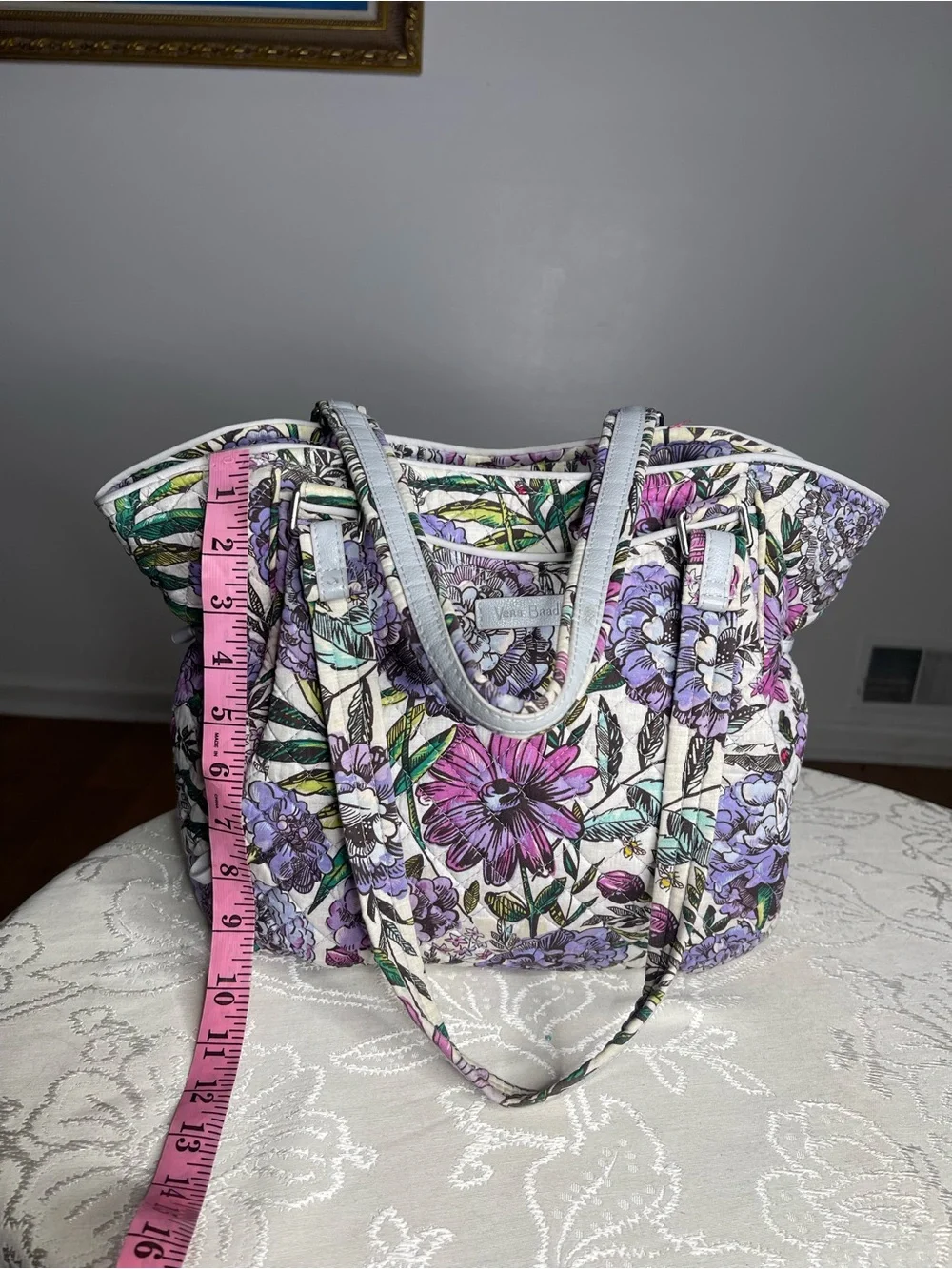 💜 Vera Bradley Glenna Satchel Shoulder Bag in 